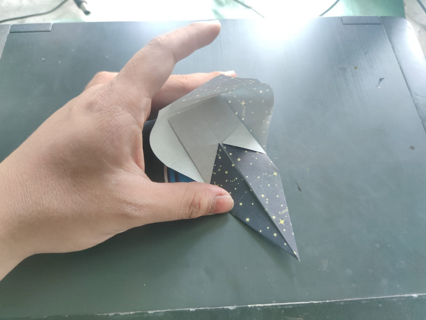 Origami Manta Ray Photodiagram - Pham Hoang Tuan Origami Ray Instruction