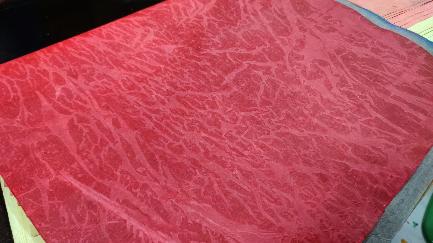 VIETNAMESE DÓ LOANG - Traditional splattered dó - Calligraphy paper