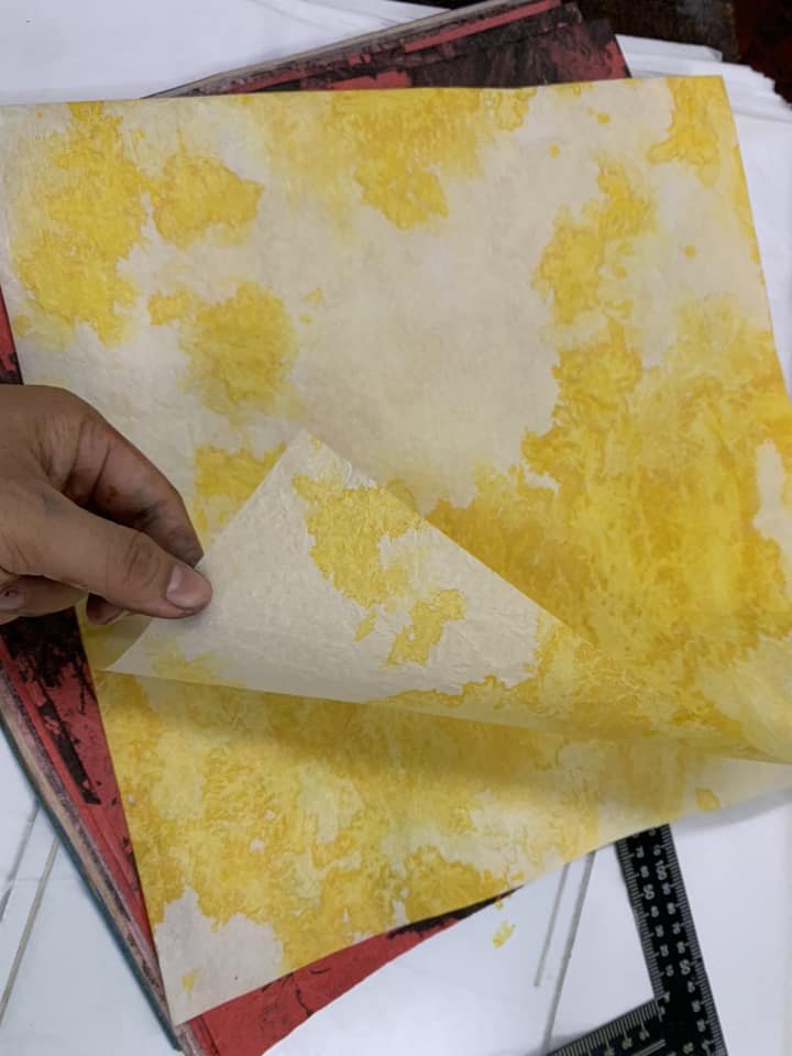 TAPA DUONG PAPER - Vietnamese fiber origami paper- Calligraphy paper
