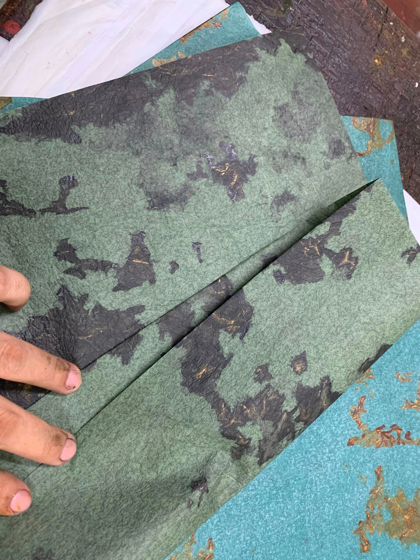 TAPA DUONG PAPER - Vietnamese fiber origami paper- Calligraphy paper
