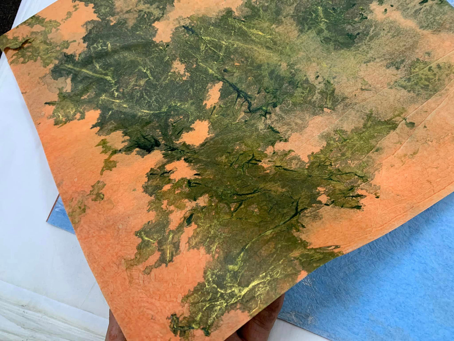 TAPA DUONG PAPER - Vietnamese fiber origami paper- Calligraphy paper