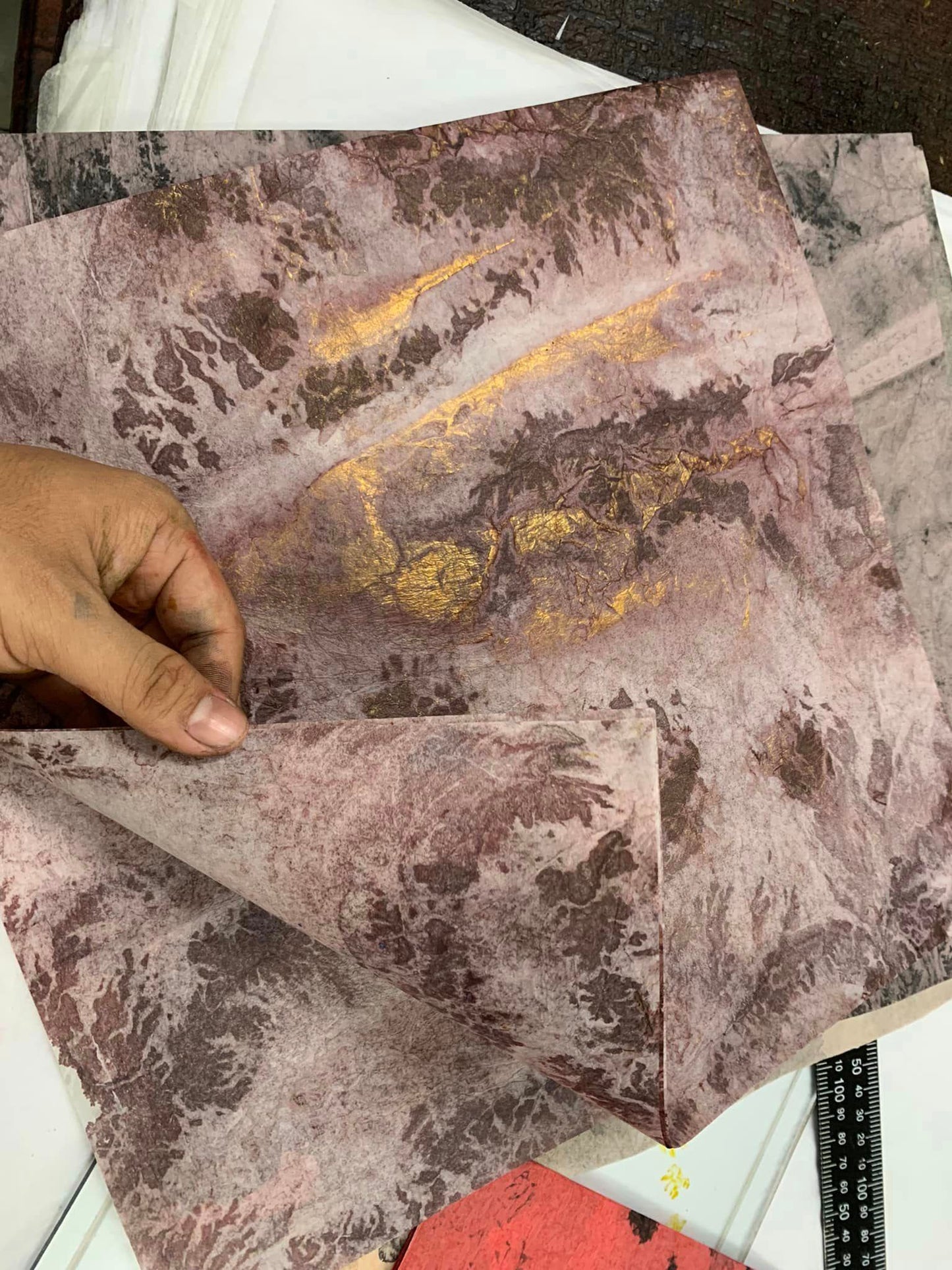 TAPA DUONG PAPER - Vietnamese fiber origami paper- Calligraphy paper