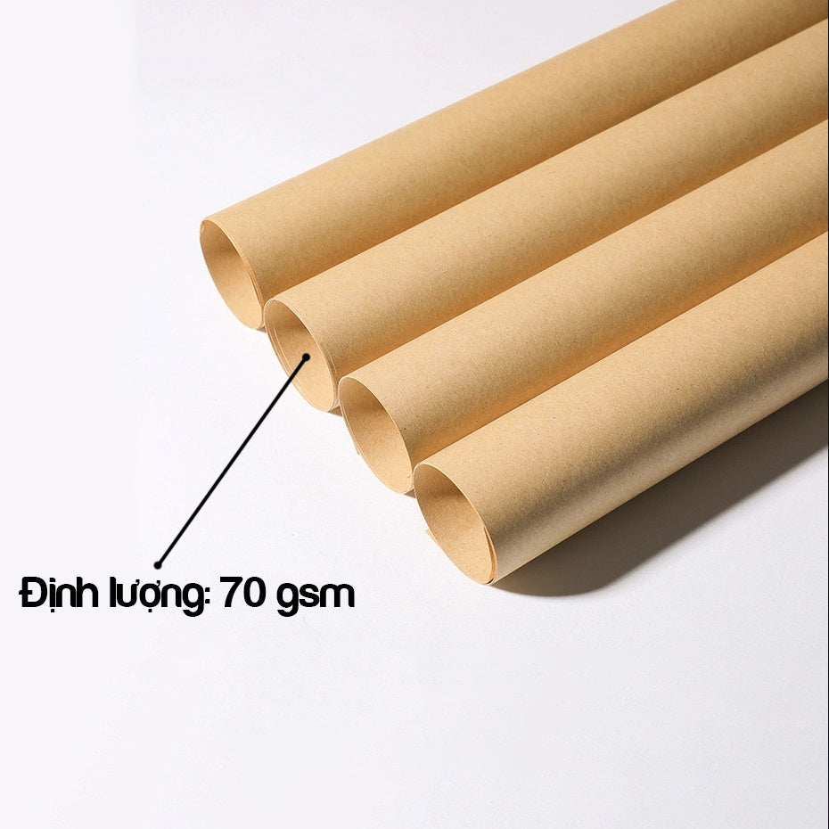 CLASSIC KRAFT 41x41 INCHES - BIG SIZE KRAFT PAPER 100X100CM