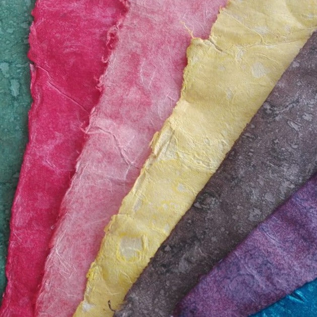 VIETNAMESE DÓ LOANG - Traditional splattered dó - Calligraphy paper