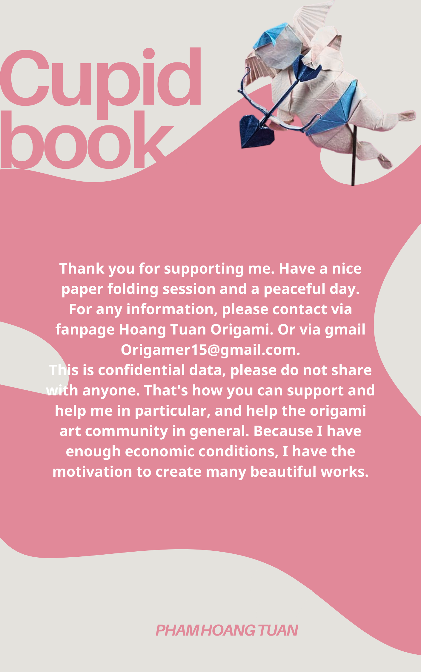 Origami Cupid Angel Instruction Diagram - Origami Cupid Ebook