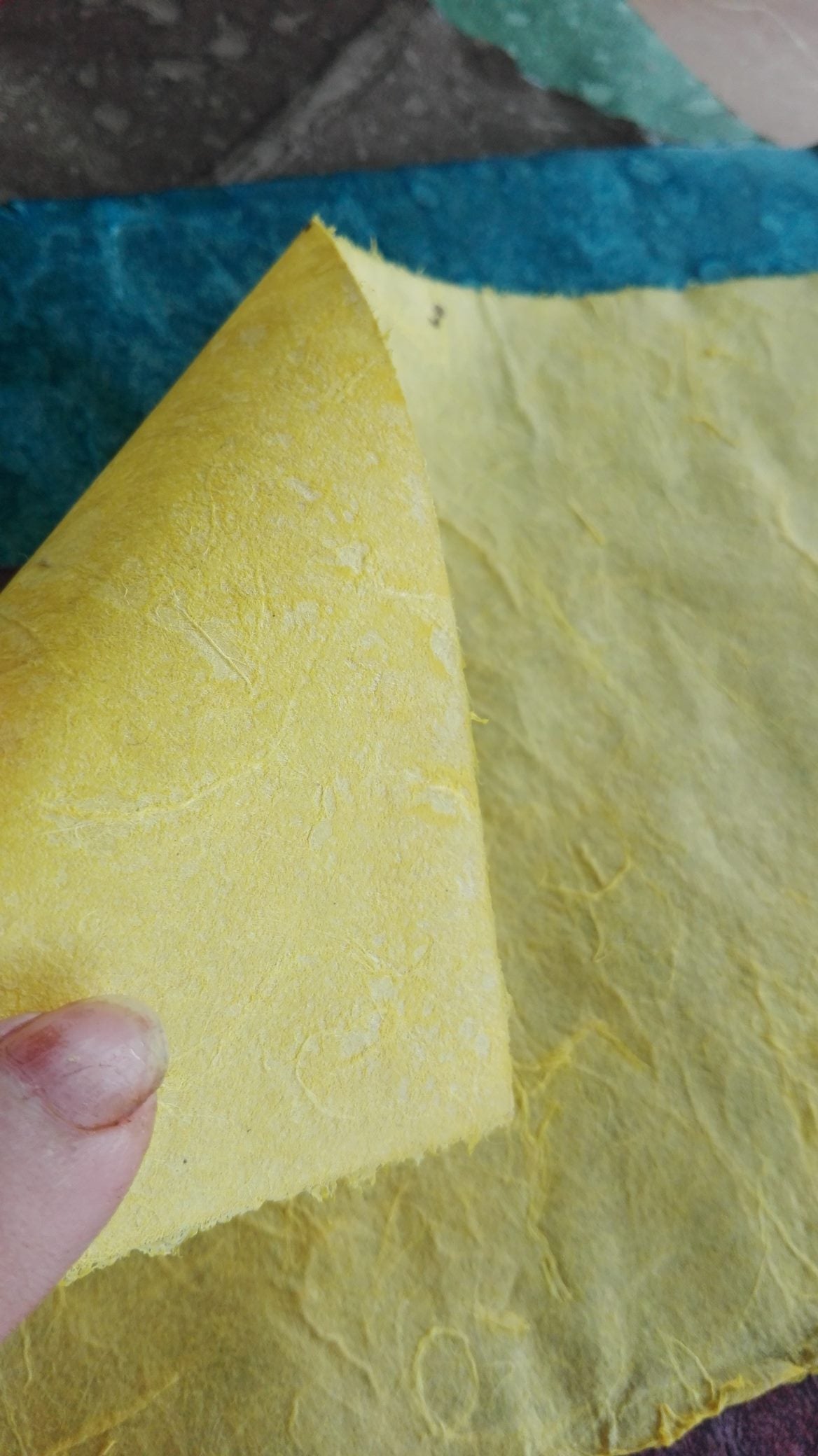 VIETNAMESE DÓ LOANG - Traditional splattered dó - Calligraphy paper