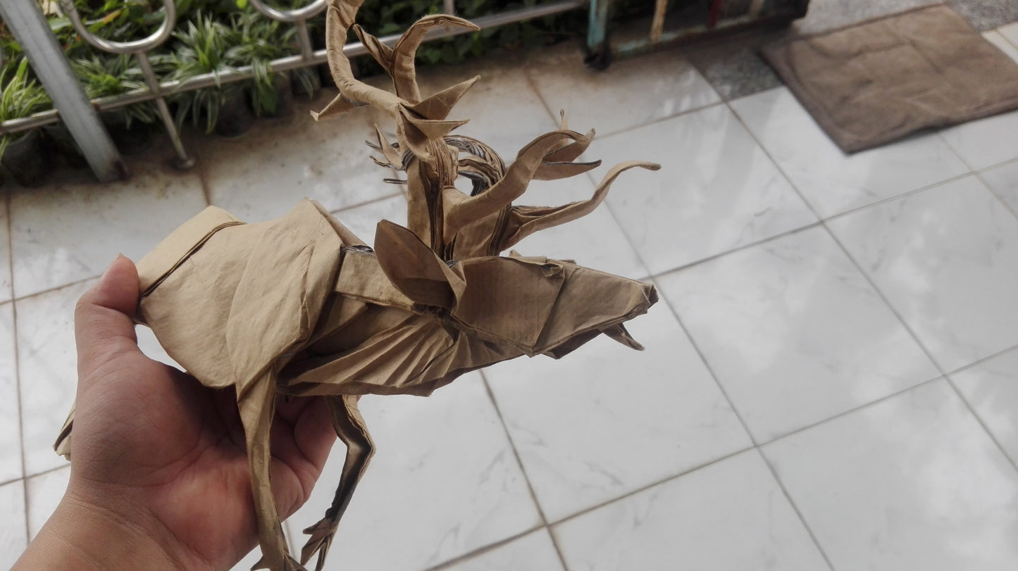 VIETNAMESE THIN KRAFT PAPER- Wrapping paper - Origami large paper