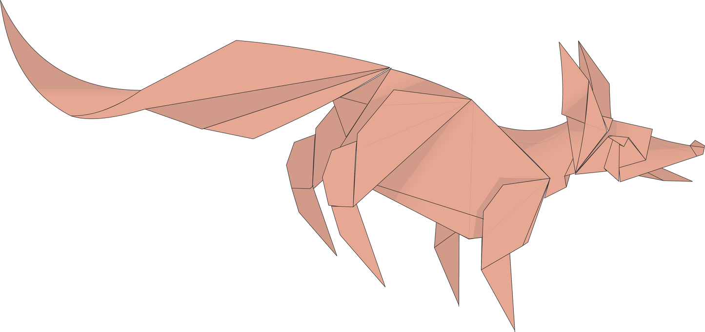 Origami Fennec Fox Instruction Diagram - Origami Desert Fox Ebook
