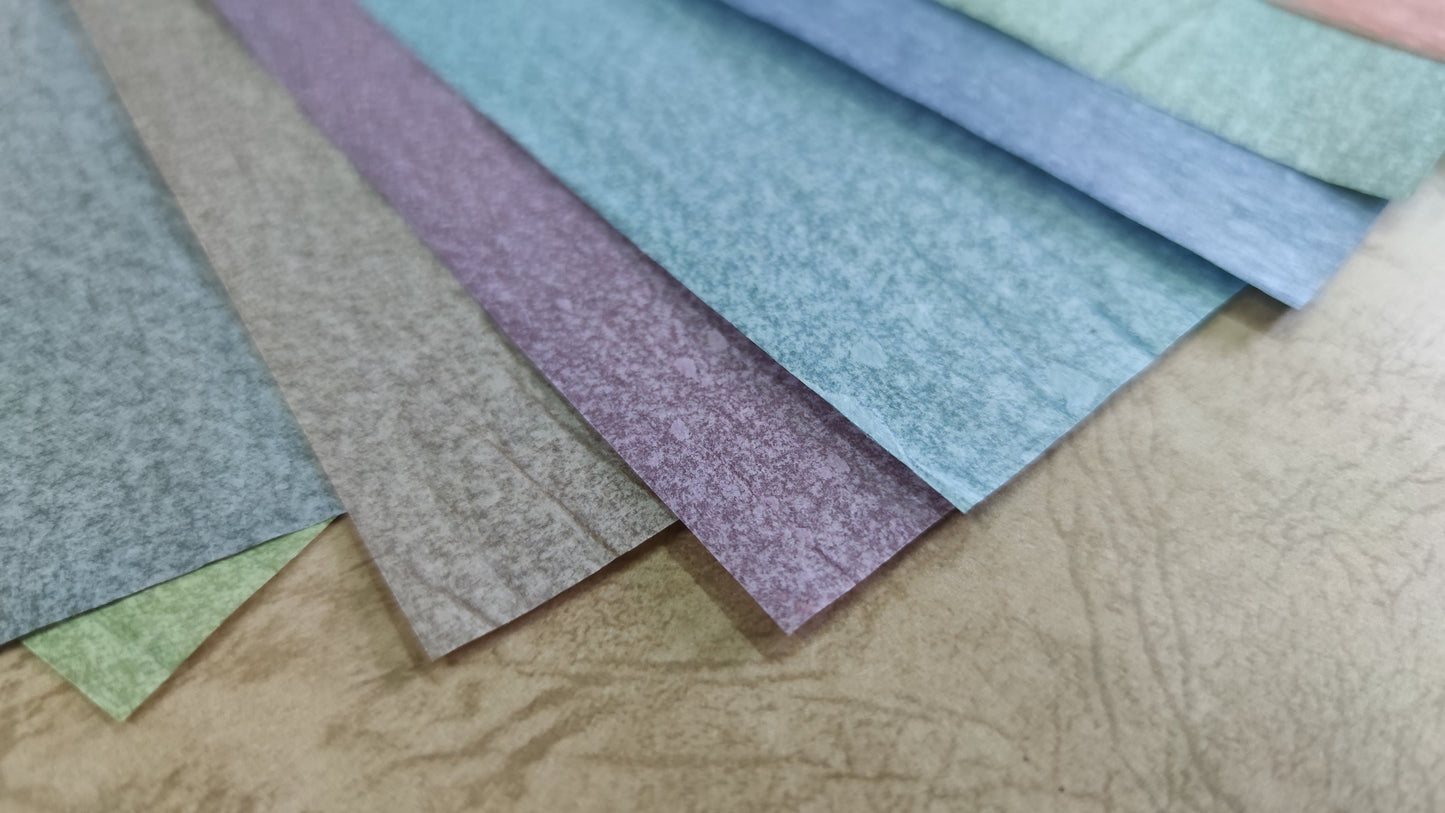 COMBO OF PAPYRUS PAPER B1 (13 COLORS)- Thin Paper 30gsm - Origami paper, gift wrapping.