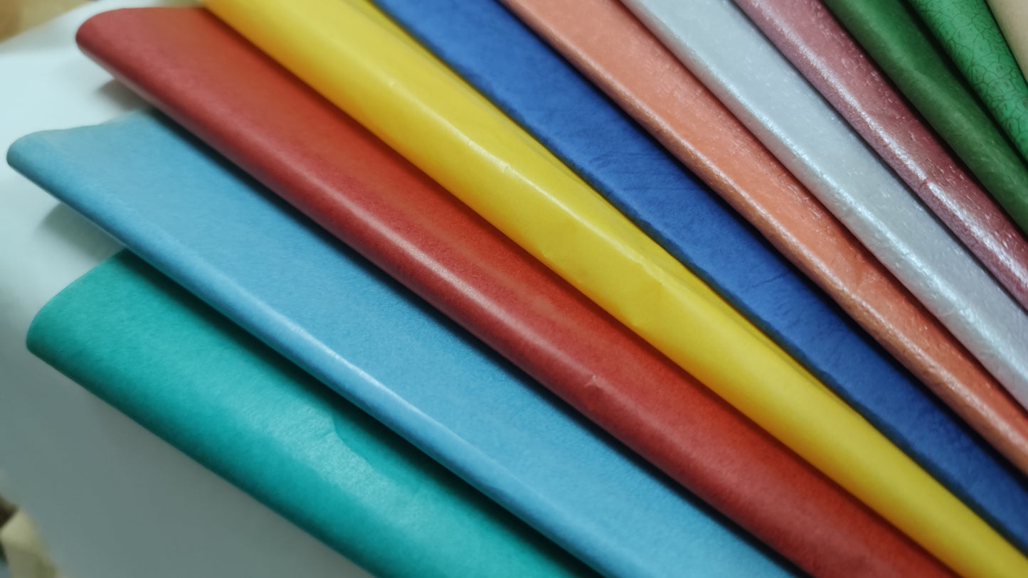 FOLDABLE WAX PAPER- Oil paper - Origami paper.