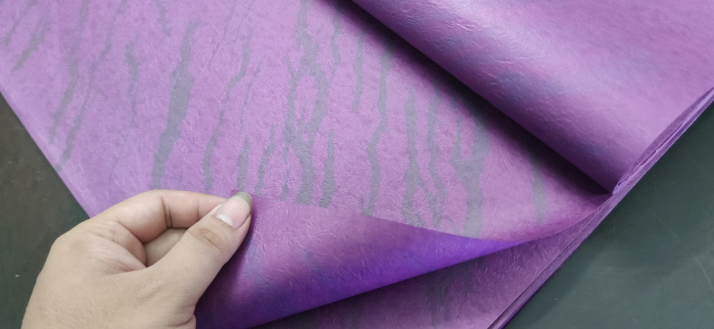 JAPANESE OCTO PAPER - Origami thin wrinkle paper - gift wrapping