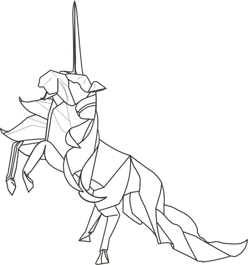 Origami Unicorn Diagram Instruction - Unicorn Ebook