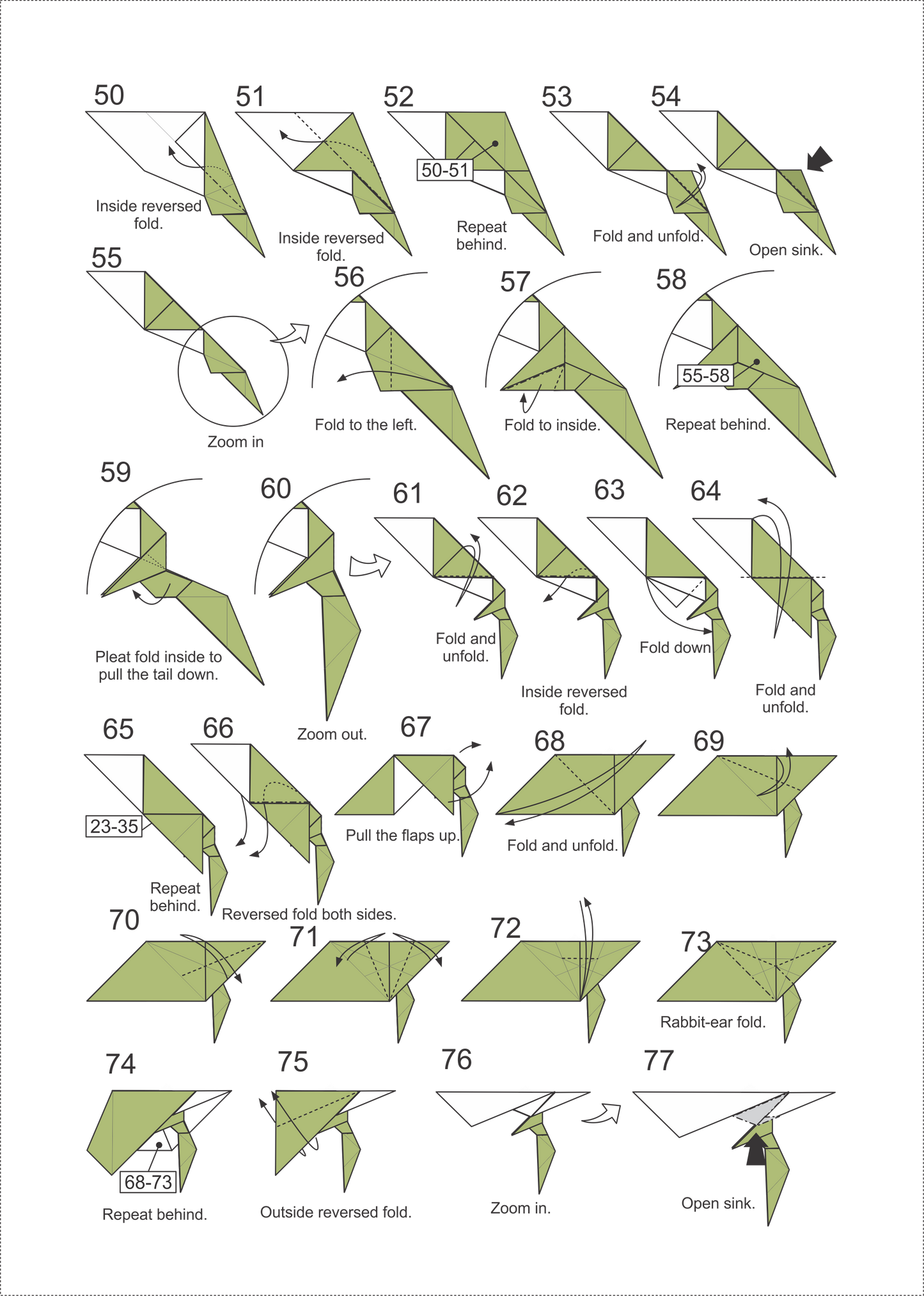 Origami Dragon Instruction Diagram - Origami Light Fury Dragon Ebook