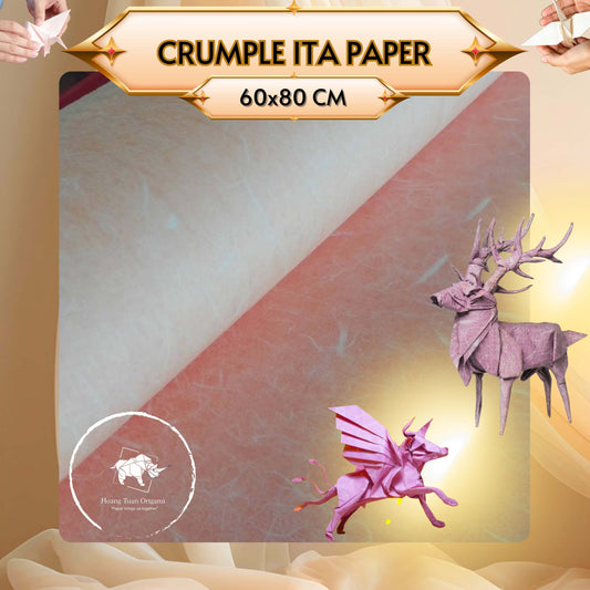 WRINKLE ITA PAPER - Origami Fiber Paper 50gsm- Gift Wrapping