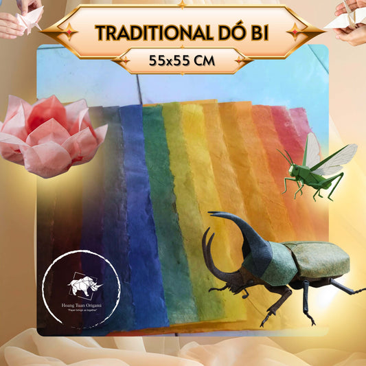 VIETNAMESE TRADITIONAL DÓ B1 - Vietnamese Fiber DÓ - Calligraphy paper.