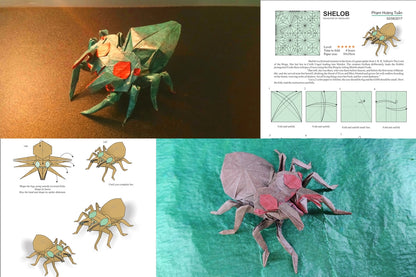 Origami Shelob Spider Instruction Diagram - Origami Spider Ebook Diagram