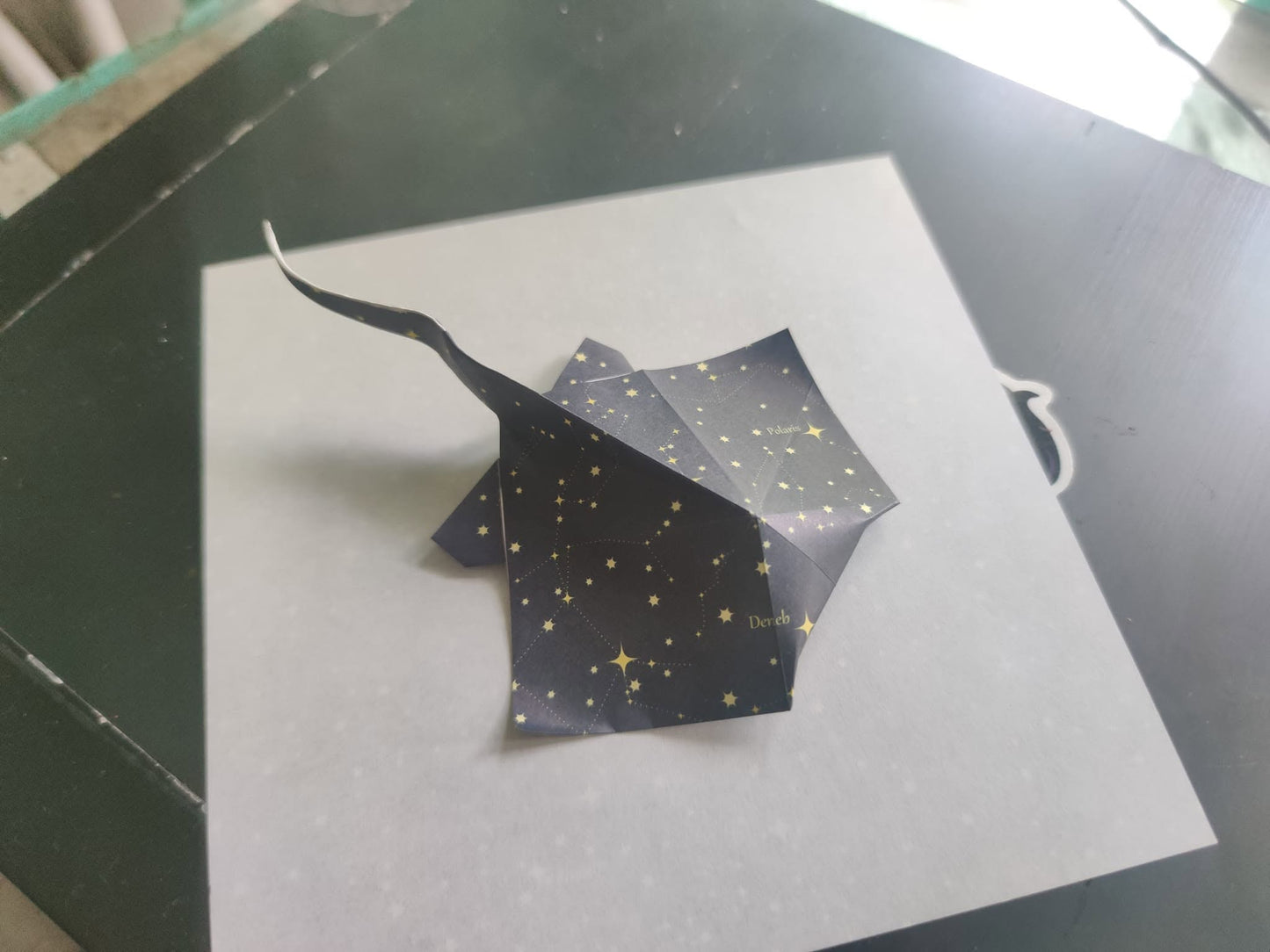 Origami Manta Ray Photodiagram - Pham Hoang Tuan Origami Ray Instruction