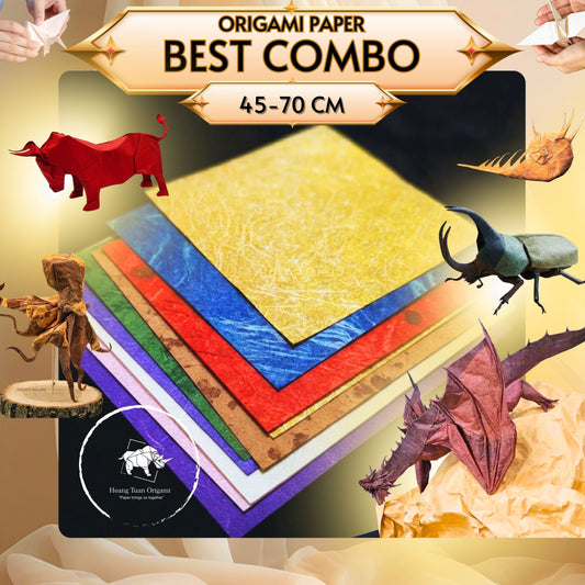 BEST COMBO - SELECTED ORIGAMI PAPER PACK.
