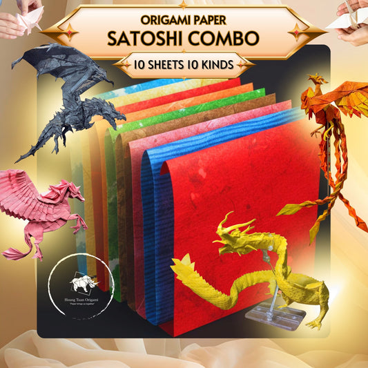 SATOSHI COMBO - Origami paper selection - Origami paper