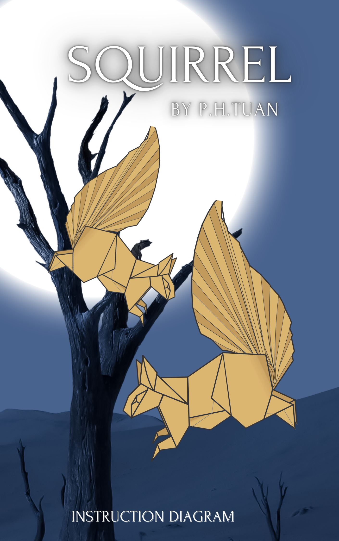 Origami Squirrel Instruction Diagram - Origami Squirrel Ebook