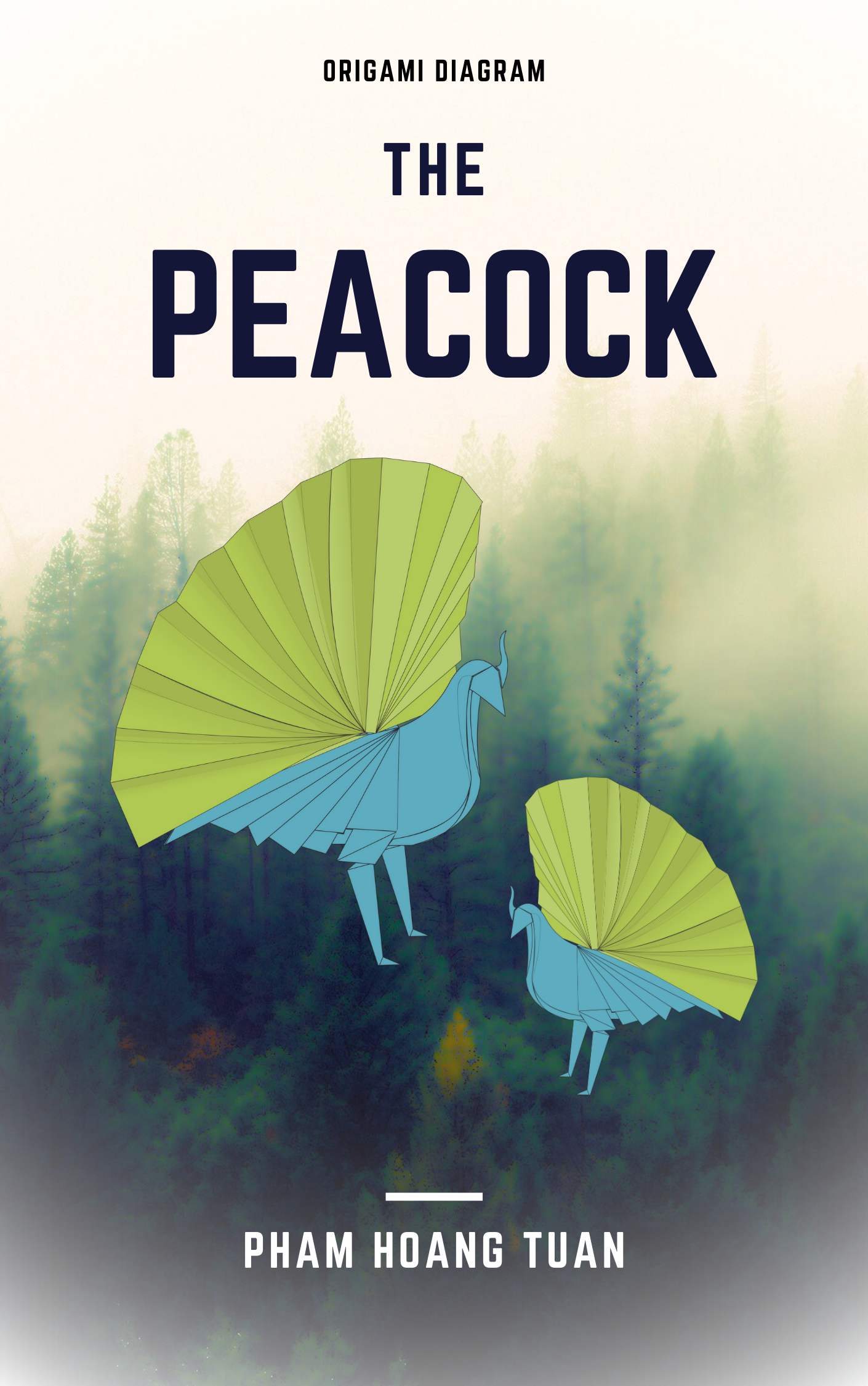 Origami Peacock Instruction Diagram - Origami Peacock Ebook