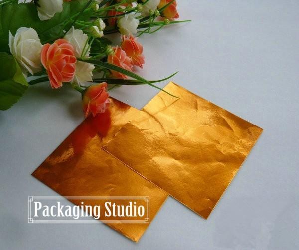 METALLIC TISSUE PAPER - Metallic Origami Paper- Gift wrapping