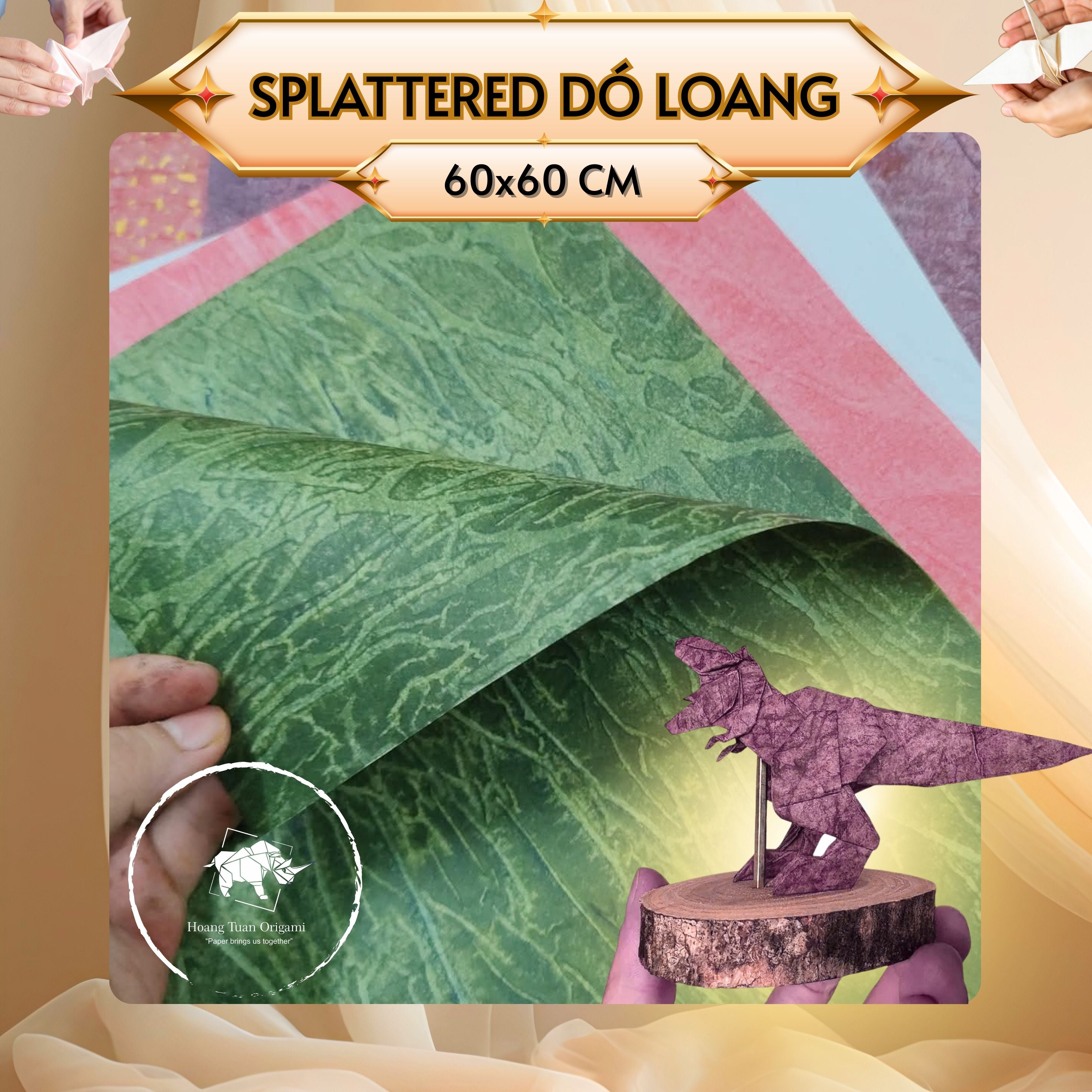 PACK OF 13 VIETNAMESE DÓ LOANG - Traditional splattered dó - Calligrap ...