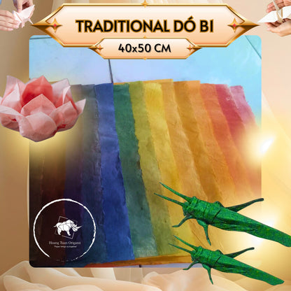 VIETNAMESE TRADITIONAL DÓ B1 - Vietnamese Fiber DÓ - Calligraphy paper.