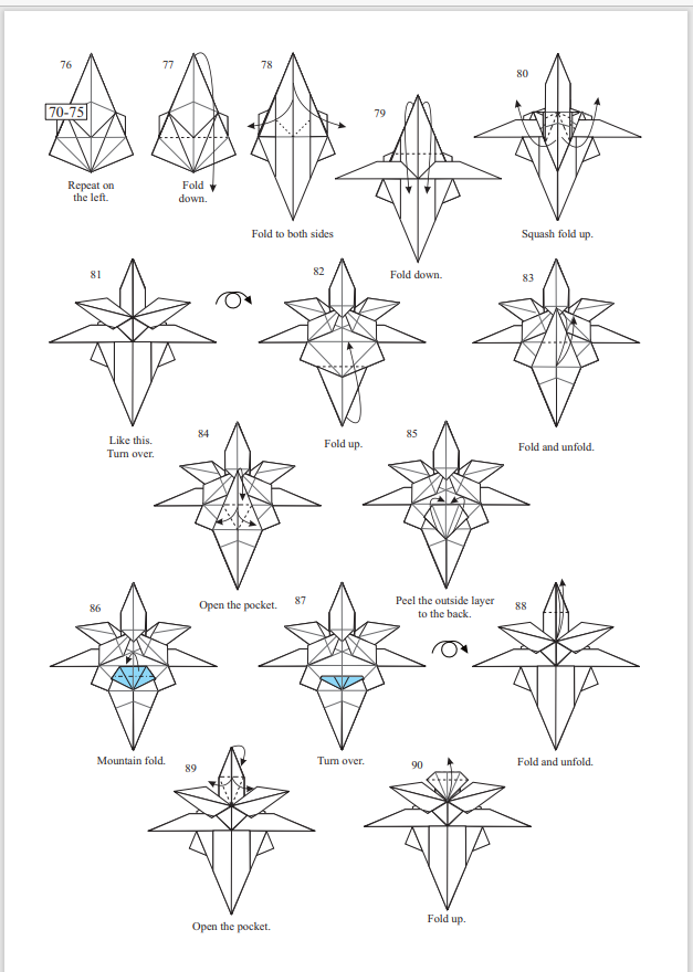 Origami Cupid Angel Instruction Diagram - Origami Cupid Ebook