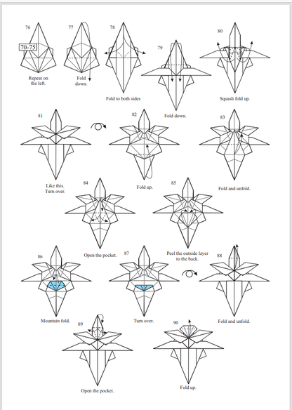 Origami Cupid Angel Instruction Diagram - Origami Cupid Ebook