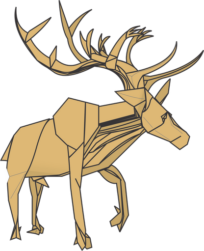 Origami ELK 3.5 DIAGRAM EBOOK PDF - Deer instruction book.