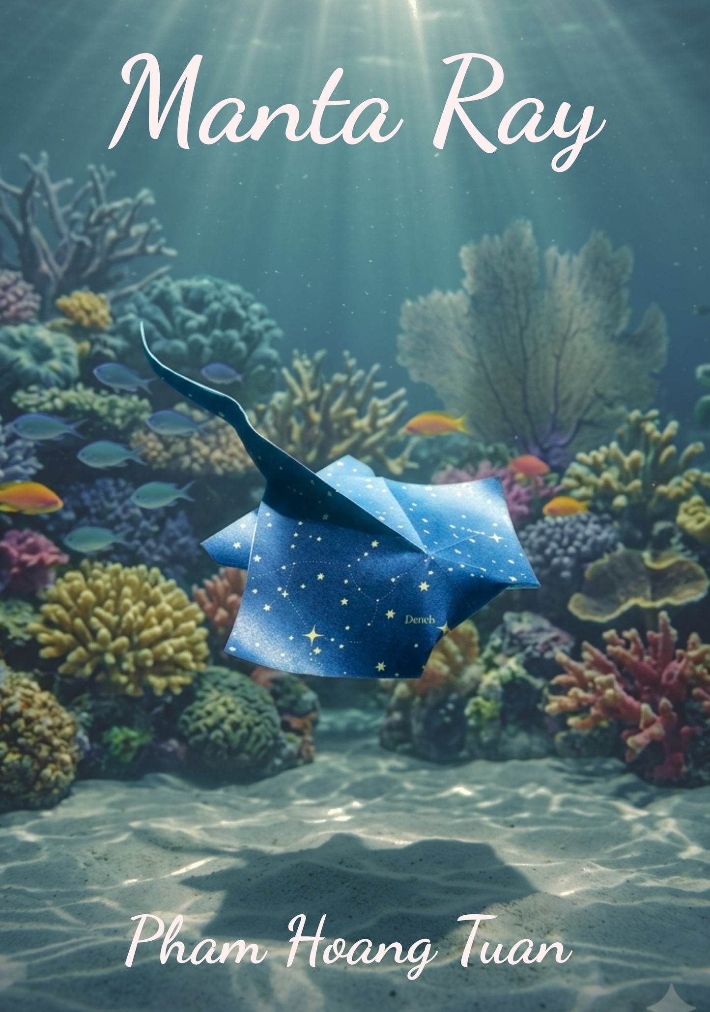 Origami Manta Ray Photodiagram - Pham Hoang Tuan Origami Ray Instruction