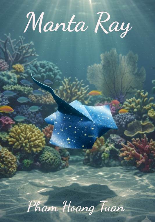 Origami Manta Ray Photodiagram - Pham Hoang Tuan Origami Ray Instruction