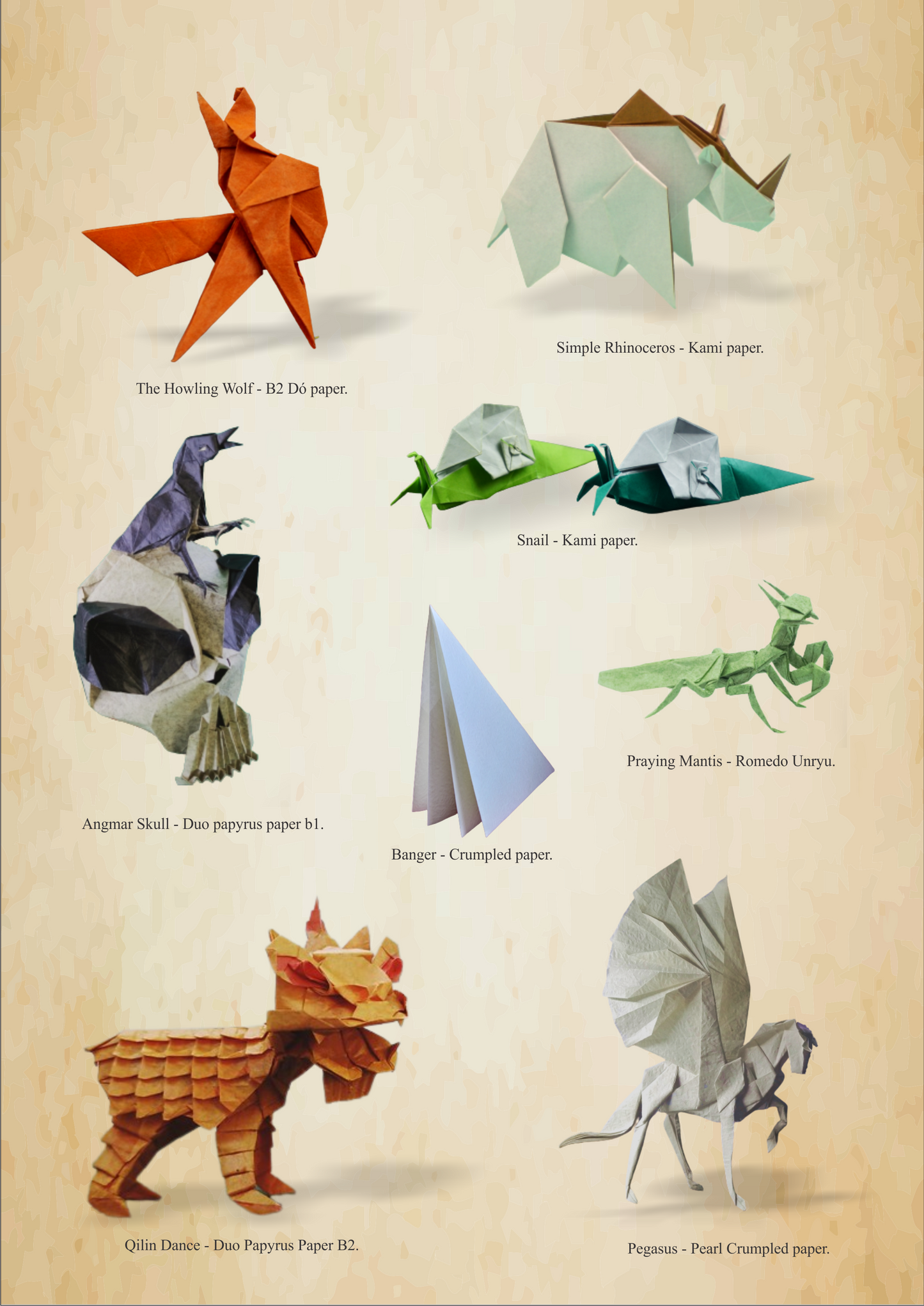 ORIGAMI MASTERY BOOK - The complete book to master origami art