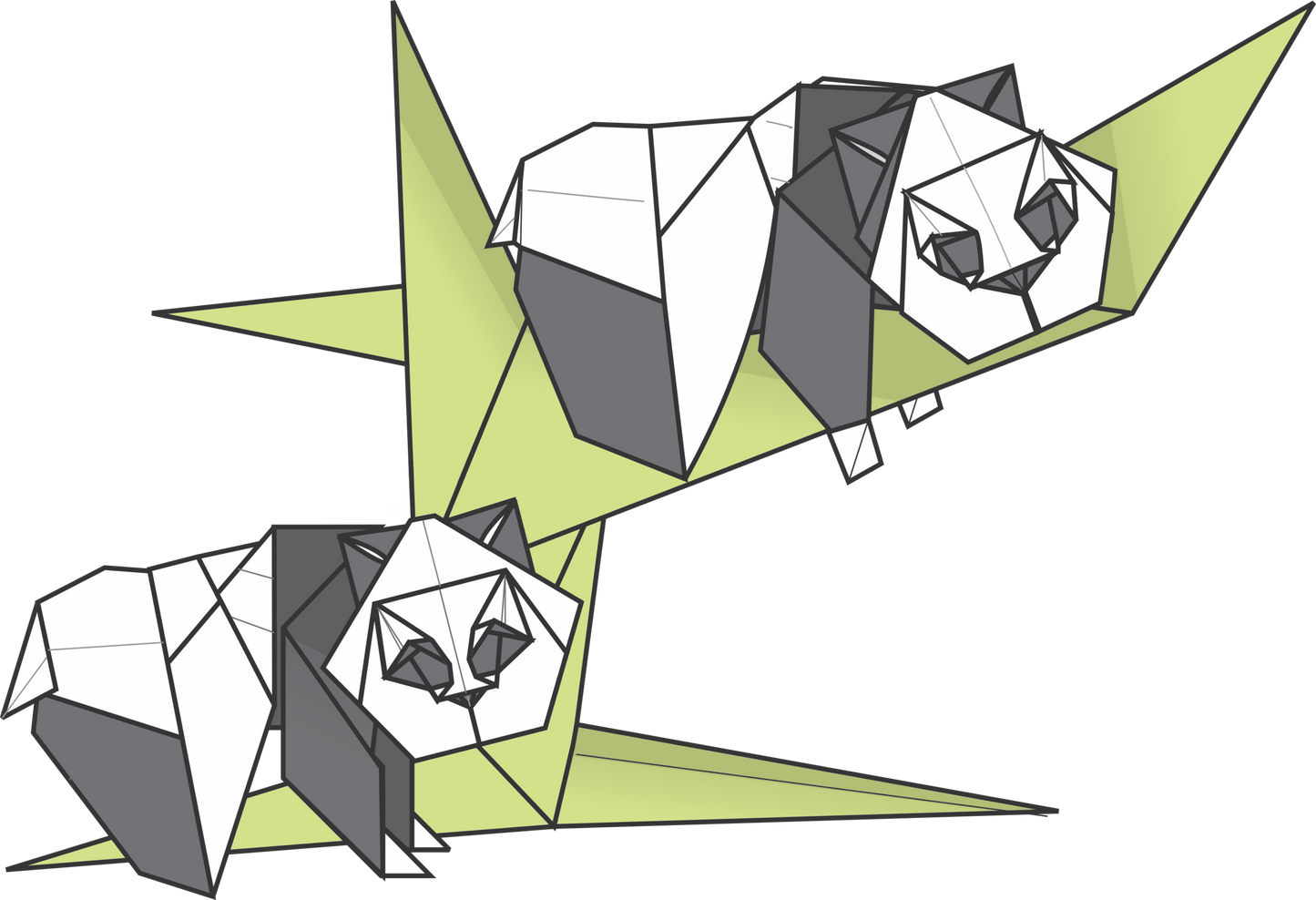 Origami Panda Instruction Diagram - Origami Panda Ebook