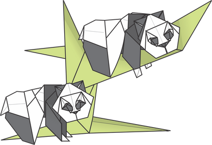 Origami Panda Instruction Diagram - Origami Panda Ebook