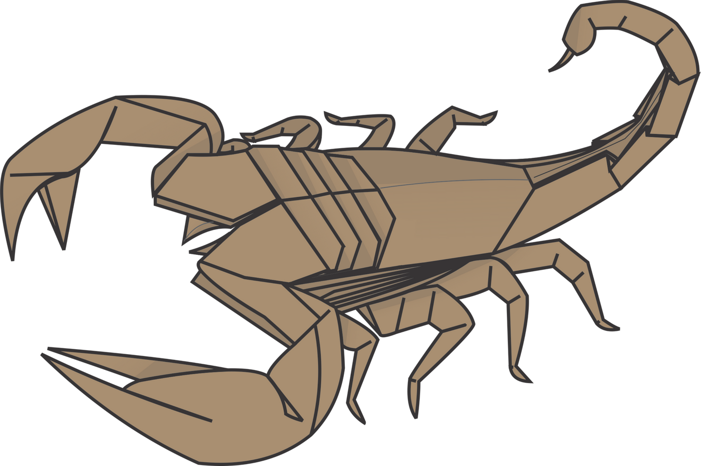 Origami Scorpion Instruction Diagram - Origami Scorpion Ebook