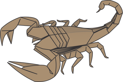 Origami Scorpion Instruction Diagram - Origami Scorpion Ebook