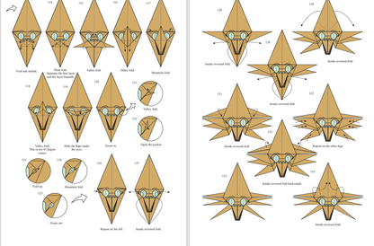 Origami Shelob Spider Instruction Diagram - Origami Spider Ebook Diagram