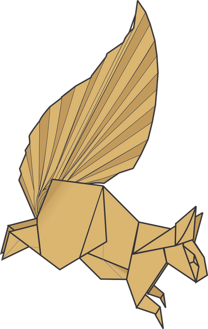 Origami Squirrel Instruction Diagram - Origami Squirrel Ebook