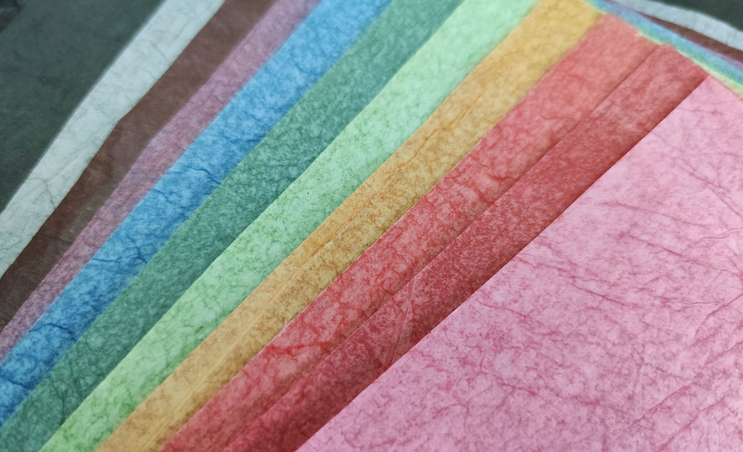 COMBO OF PAPYRUS PAPER B2 (13 colors) - Origami thin paper 55gsm - Gift wrapping