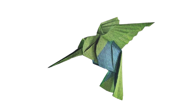 Origami Hummingbird Instruction Diagram - Origami Hummingbird ebook