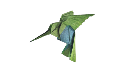 Origami Hummingbird Instruction Diagram - Origami Hummingbird ebook