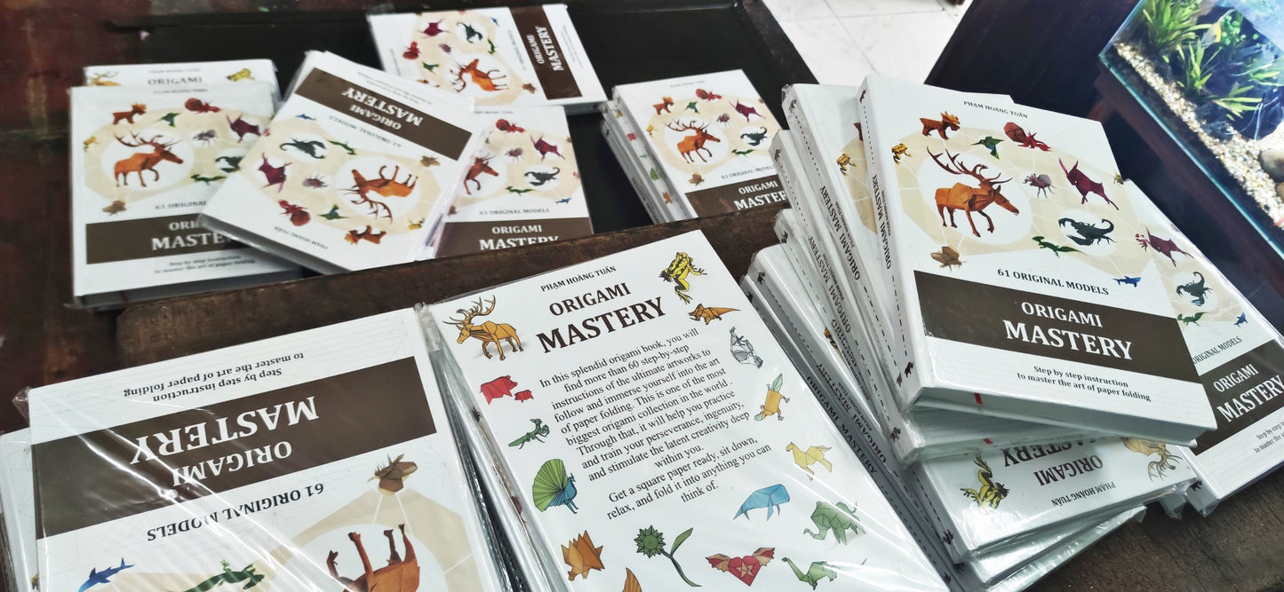 ORIGAMI MASTERY BOOK - The complete book to master origami art