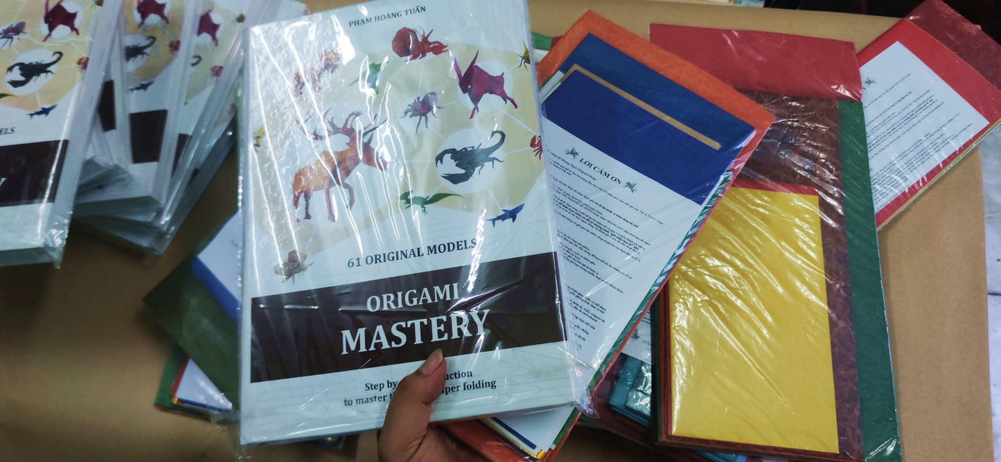 MASTERY COMBO - Origami Paper Combo - Big size Origami paper