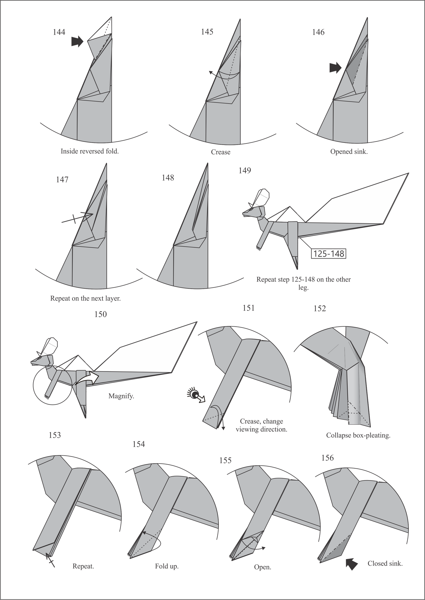 Origami Green Lizard Instruction Diagram - Basilisk Lizard Ebook