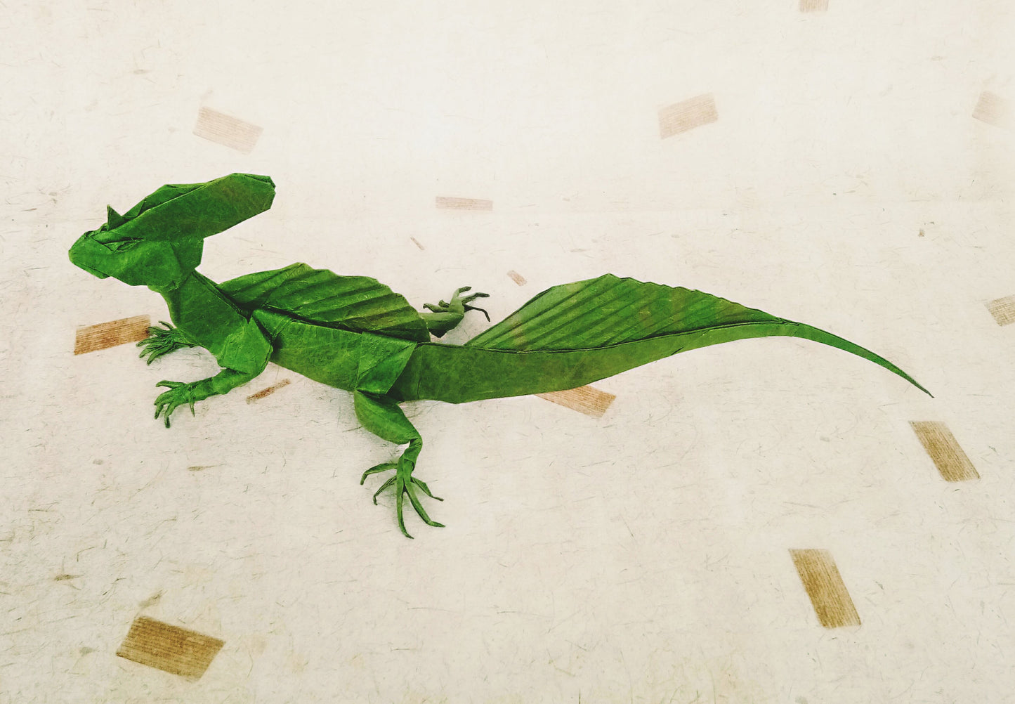 Origami Green Lizard Instruction Diagram - Basilisk Lizard Ebook