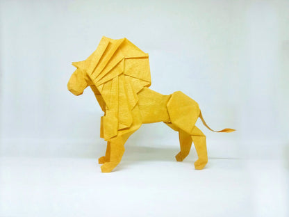 Origami Lion Instruction Diagram - The Lion King Ebook