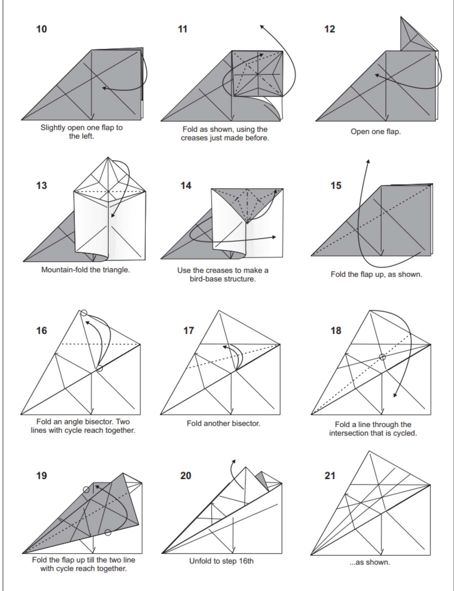 Origami Giraffe Diagram Instruction - Giraffe Origami Ebook