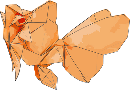 Origami Goldfish Instruction Diagram - Origami Ebook